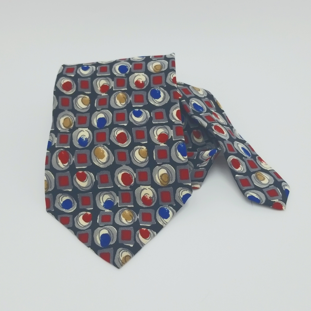J.T. Beckett 100% Silk Neck Tie - Made in Italy - New without Tag